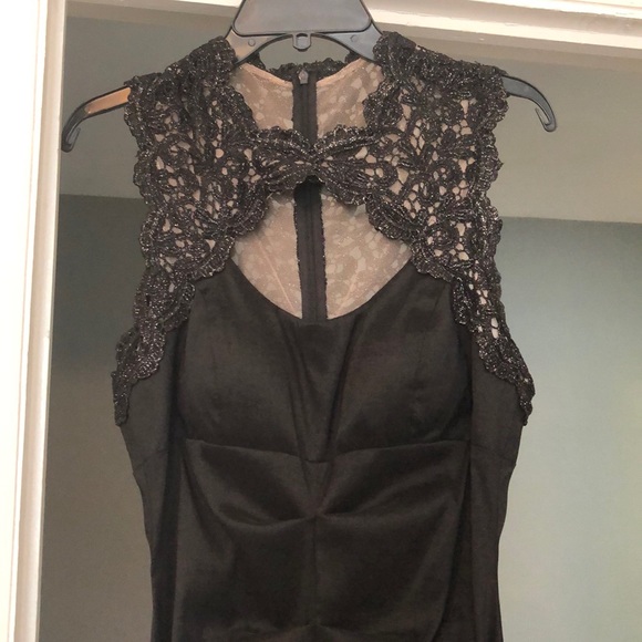 Black mermaid gown - Picture 2 of 7